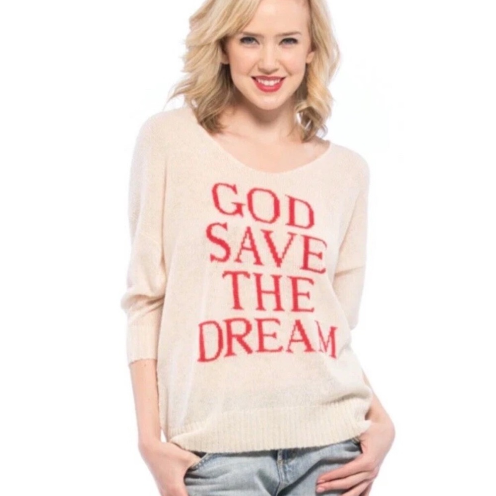 Wildfox white label god save the dream